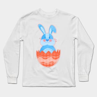 Easter bunny watercolor. Long Sleeve T-Shirt